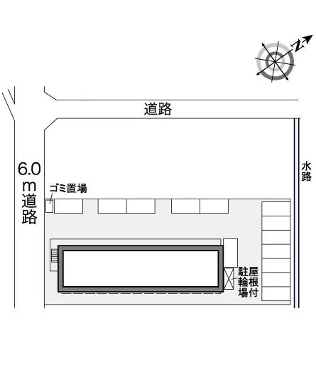 ★手数料０円★行田市小見　月極駐車場（LP）